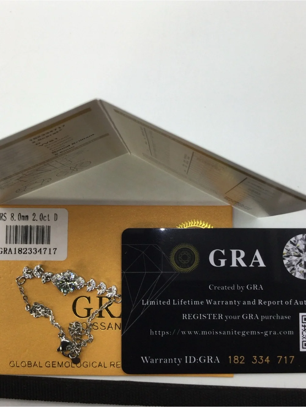 Sterling Silver Clear Crystal Bracelet - Elegant White Sparkle